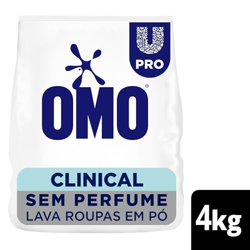 OMO Lavanderia Profissional Clinical detergente em pó hipoalergênico 4 kg