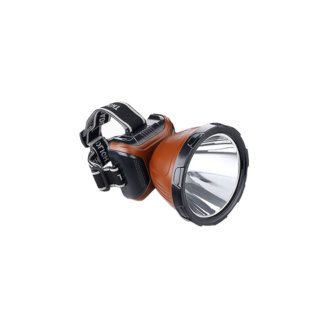 OYYMTE Headlamp Torch Strong Light Rechargeable Long-Term Battery Life Long-Range Bright Head-Mounted Light Trumpet Miner's Lamp