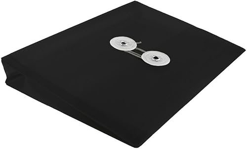 Vista 368 de Sobres de plástico con botón y cuerda, Variados Paquete de 6 colores surtidos