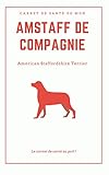  Américan staff de compagnie Carnet de santé et de suivi de votre chien préféré couverture finition BRILLANT