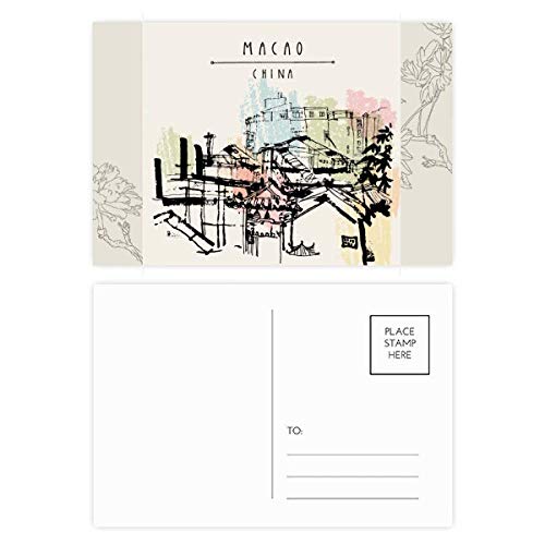 Carte postale fleur Macao Chine pour sublimer vos correspondances