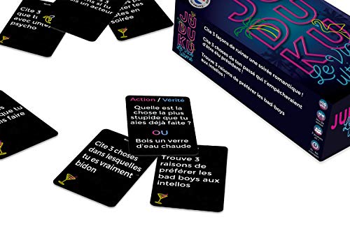 JUDUKU Jeux de société Le Vice Ultime | Jeu de Carte fabriqué en Europe | Déjà Plus d' 1 Million de Joueurs | Jeux de société Adulte idéal soirée | Cadeau Drole et Original