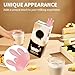Cow Udder Milk Carton Cap, Funny Pouring Milk Bottle Cap, Boxed Milk Diverter, Leak Proof Cow Udder Milk Carton Cap (3 Pcs)