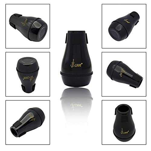 Holibanna Trombone Straight Mute Professional Tenor Trombone Silencer Horn Practice Mute Plastic Musical Instruments Sourdine For Alto Tenor Trombones Black #TOP7