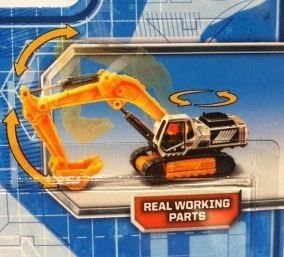 Miniatura 2 de Matchbox 2012 4" MBX Excavator - Piezas de trabajo reales