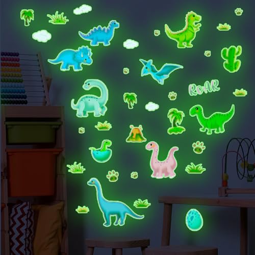 Vinilos Decorativos Dinosaurios Luminosos para Pared miniatura 2