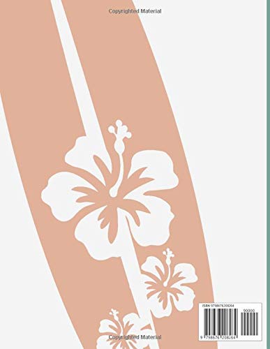 Life is Better on a Surfboard Notebook: Lined Notebook - 250 pages - Image 2