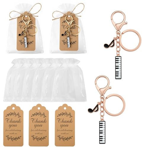 Porte-clés piano musical pour éviter les cadeaux d'invités banals