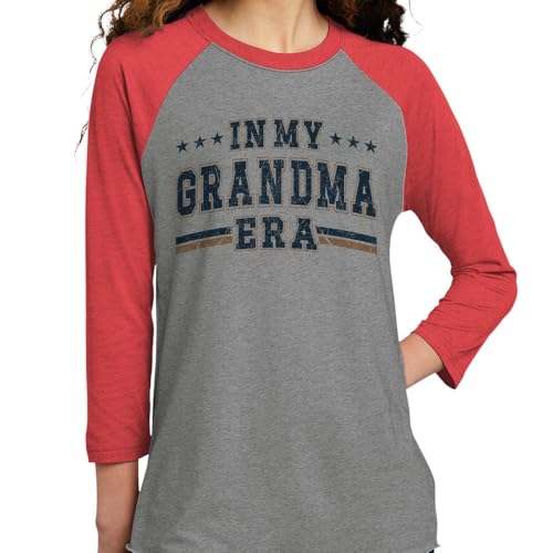 in My Grandma Era Camiseta de Béisbol de Manga Raglán Tres Cuartos Unisex miniatura 2