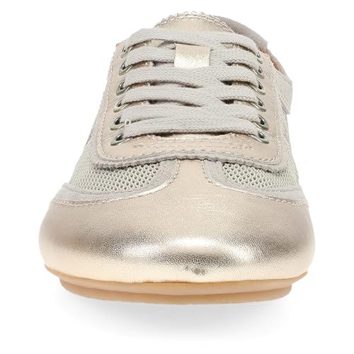 Image of Dansko Milana Slip-On Sneakerina Flats for Women - Sneaker-Inspired Ballet Shoe with Built-in Wedge and Arch Support - Lightweight Rubber Outsole - Leather and Mesh