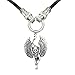 AKKGK Amulette Païenne Sphinx Égyptien Bijoux Ethnique Chat Bijoux Collier Femme Homme Loup Chaîne