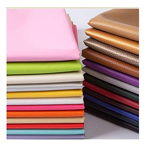 Tissu matériel vinyle orange de 140 cm pour patchwork et déco maison - 8