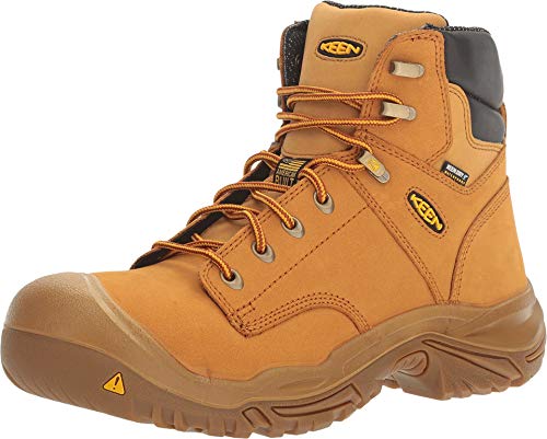 Image of KEEN Utility mens Mt Vernon 6 inch Steel Toe Waterproof Work Boots