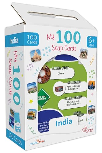 Image of popcorn Games & Puzzles Indian Geopgraphical Location Flash Cards for Kids Babies | 100 Pack | Fun & Easy Way for Preschooler Learning Diversity of India States, Union Territories, Capials, Rivers