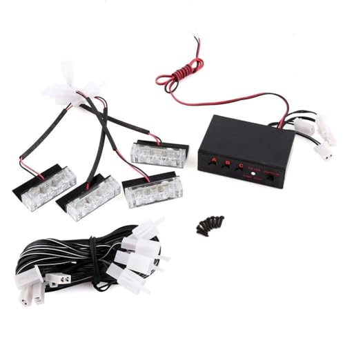 Advertencia de emergencia de policía intermitente con luces de freno de coche LED 12V 5