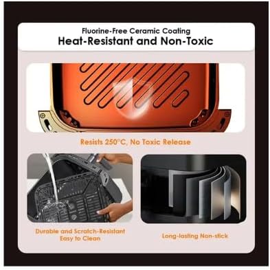 Fluorine-Free Ceramic Coating features