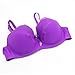 Women's Push Up Bra Lace Comfort Padded Bra Breathable Gathered Brassiere Plus Size Underwire Bra Lift Up Bras Purple