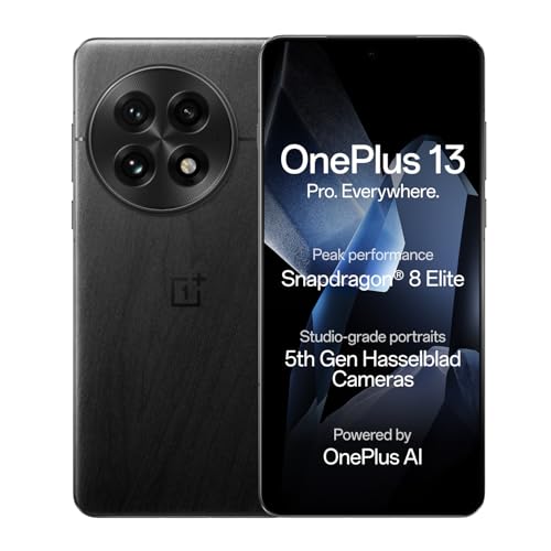 Image of OnePlus 13 | Smarter with OnePlus AI | Lifetime Display Warranty |12GB RAM 256GB Storage Black Eclipse | Official Smartphone for BGMS 2025