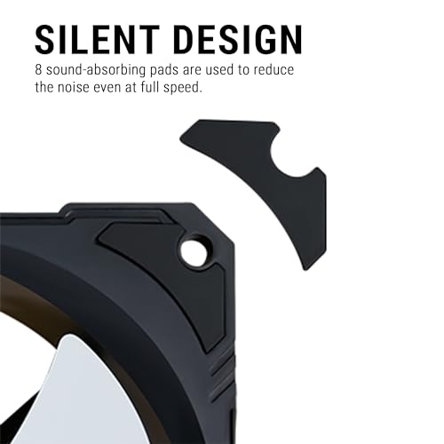Image of Ant Esports Superflow V2 120 Auto RGB 120 mm 1200 RPM Case Fan I Cooler - Black
