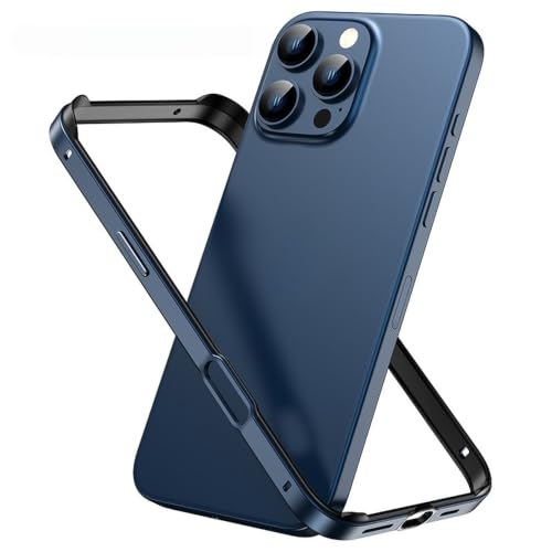 Coque aluminium iPhone 13 Pro Max accessoire protection bleu