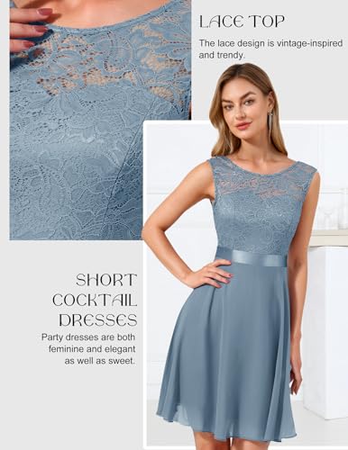 Variante de Berylove vestidos fiesta tallas grandes XXL encaje gasa