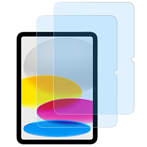 2 Pezzi - Anti Luce Blu Vetro Temperato per iPad