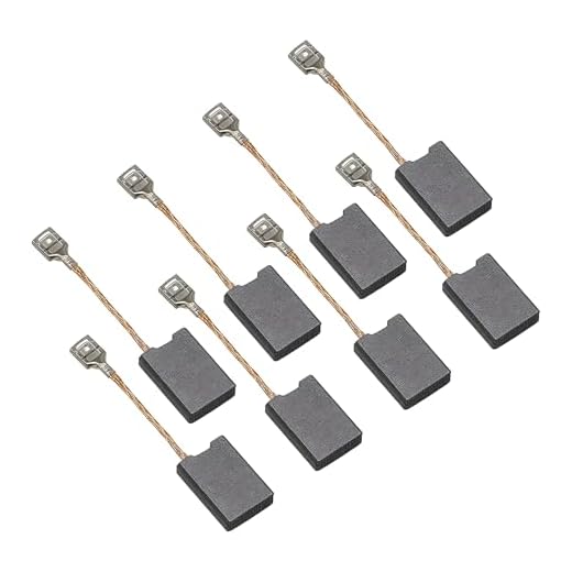 HAKATOP 8-Pack 1617014126 Carbon Set for 11316EVS 11317EVS 11311EVS 11223EVS, Replacement for Rotary Hammer, Demolition Hammer, Power Tools