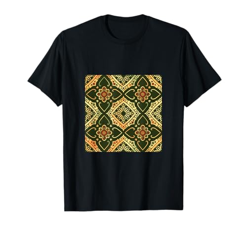 Traditional Tamil Pattern T-Shirt
