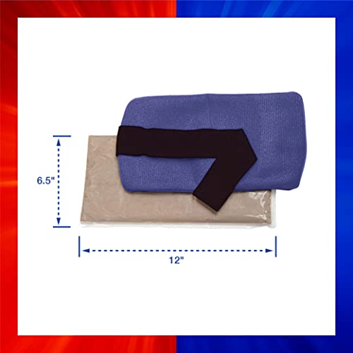 Thermipaq Reusable Hot Cold Pack Ice Pack For Injuries - Shoulder, Elbow, Ankles, Back And Knee Ice Pack, Medium, 12 Inches X 6 Inches, Shoulder Ice Pack, Reusable Heat Pack #TOP4