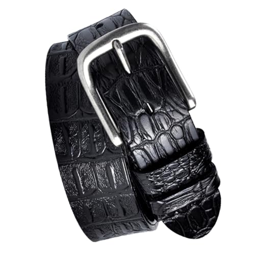 Ceinture crocodile fait main : luxe intemporel et boucle ardillon