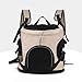 ouquckl Cat Backpack, Pet Backpack Convenient Breathable Large Capacity Bag Cats Carriers Bag Traveling Dogs Backpack with Opening