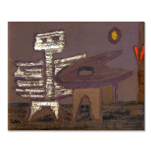 Peinture cubisme célèbre pour salon, toile abstraite sans cadre 30x40