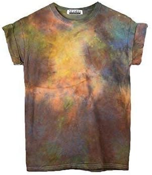 Desert Man Tie Dye T-shirt Festival Tye Dye Shirt (Desert Man, M)