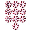 Christmas Door Knob Covers - Candy Cane Shape Handle Decor, 10 Pieces Traditional Non Slip Grip, Festive Holiday Decoration, Winter Home Accessories, Cupboard Drawer Dining Room Kitchen Bedroom