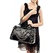 MG Collection Howea Gothic Studded Doctor Shoulder Bag, Black, One Size