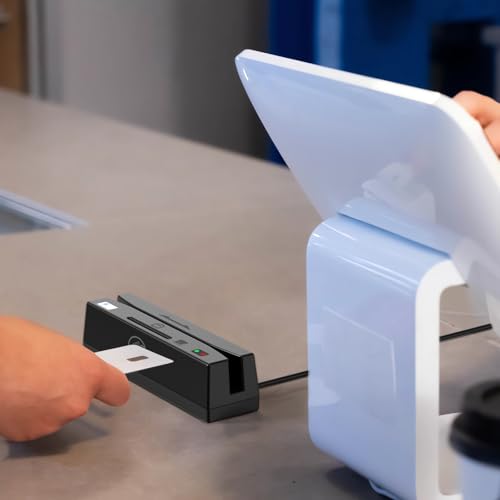 Leitor de cartão magnético multifuncional YL160 USB 4 em 1/sem contato/PSAM, apenas para profissiona