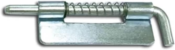 1Pcs CL225-1 Stainless Steel Welding Industrial Spring Hinges for Electric Cabinet Door Iron Color Box SmalI Hinges with Springloaded(Transparent)