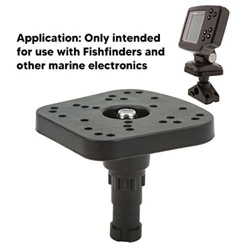 Image of Akozon Fishfinder Mount, Universal Sounder Mount Adjustable Electronic Fishfinder Mount Rotation Fish Finder Mount Bracket for Marine Electronics