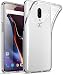 OnePlus 6T Clear Case, Poetic Lumos Flexible Soft Transparent Ultra-Thin Impact Resistant TPU Case for OnePlus 6T - Crystal Clear