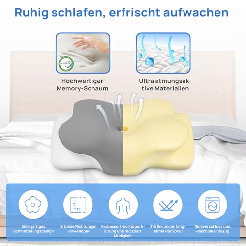 Ergonomisches Memory Foam Kissen