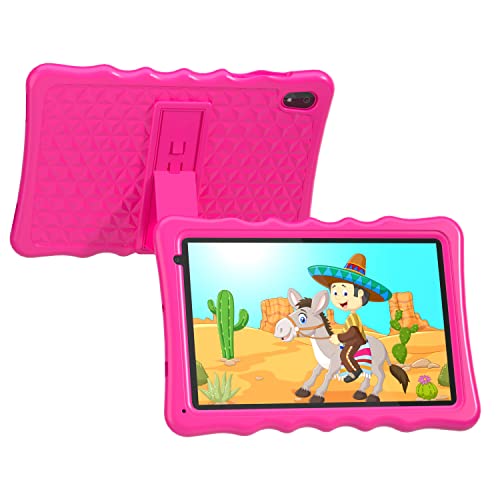 Tibuta Tablet Infantil de 10 Pulgadas, Android 13Tablet para niños, Google Tablet con 2 GB + 2 GB (Samrt Storage) RAM y 32 GB de ROM, 1280 x 800 IPS, cámara Trasera Frontal de 5 MP, con Funda a