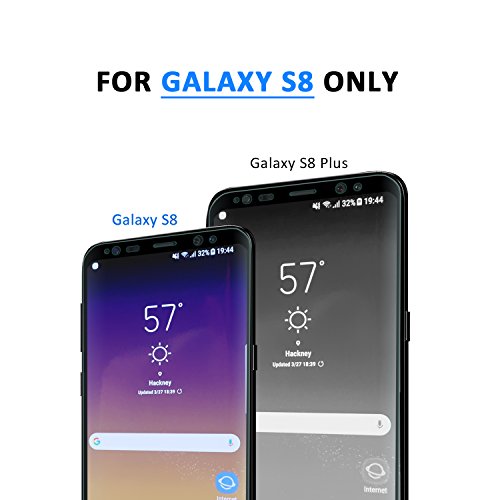 Vetro Temperato Galaxy S8, Aonsen [2 pack] 3D