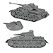 BMC CTS WW2 German Panzer IV Tank - Gray 1:38 Plastic Army Military Vehicle