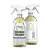 PROSOL WORKS Kitchen Cleaner 16 oz - Daily Cleaning Spray for Countertops, Sink, Cabinets, Appliances, & Stainless Steel Cleaner Revealing Natural Shine & Refreshing Scent - Safe on All Surface