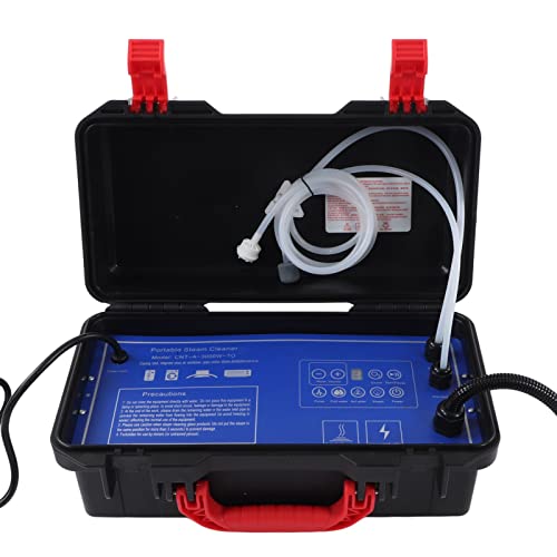 High Pressure Steam Cleaner Long Working Hour 4ft Driveway House 300-350KPa Furniture Steam Cleaning Machine (1700W US Plug 110V)