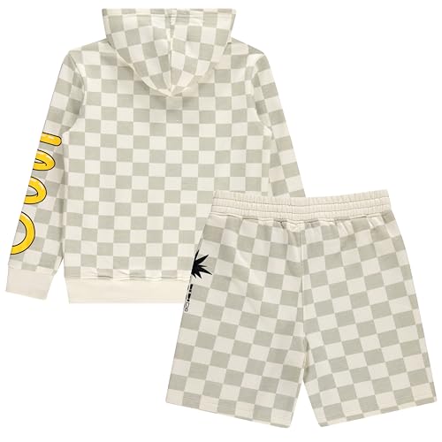 Image of Sonic the Hedgehog Boys Hoodie or Crewneck Sweatshirt & Shorts Set, Little & Big Boys Sizes 4-20