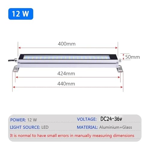 Lámpara de torno impermeable y resistente al aceite con luz LED de trabajo DC24V 2