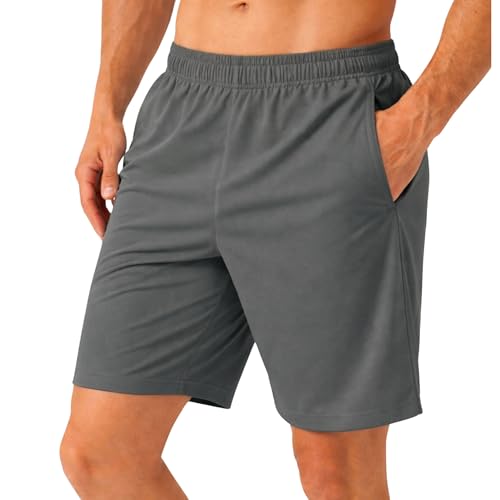 Image of GYMIFIC Mens Sports Training Running Dry Fit Solid Boxer Shorts | Premium Lightweight Stretchable Activewear Gym Shorts for Running, Workout, Training & Fitness