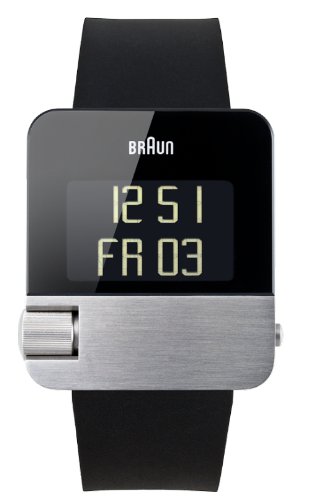 Preisvergleich Produktbild BRAUN Herren Analog Quarz Uhr mit Gummi Armband BN0106SLBKG