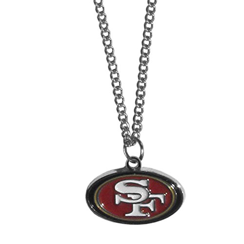 Siskiyou Sports NFL San Francisco 49ers Chain Necklace Womens One Size Team Colors
